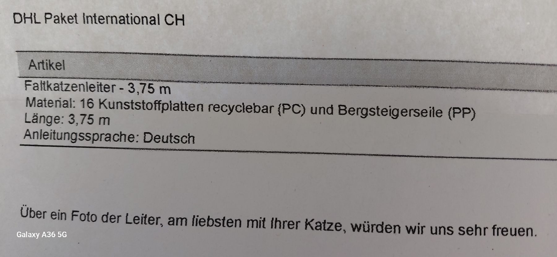 Echelles: Katzeleiter Faltbar  – D'occasion à Feldbach par LeuTal20 4