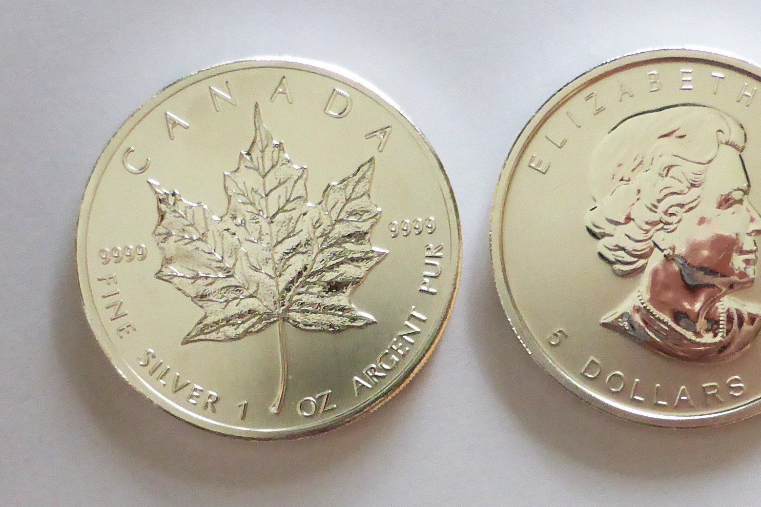 Tutti le monete: 1oz Feinsilber - CANADA, 5 Dollar - Elisabeth II, stgl. – Nuovo (secondo la descrizione) da Buochs venduto da ema-coins