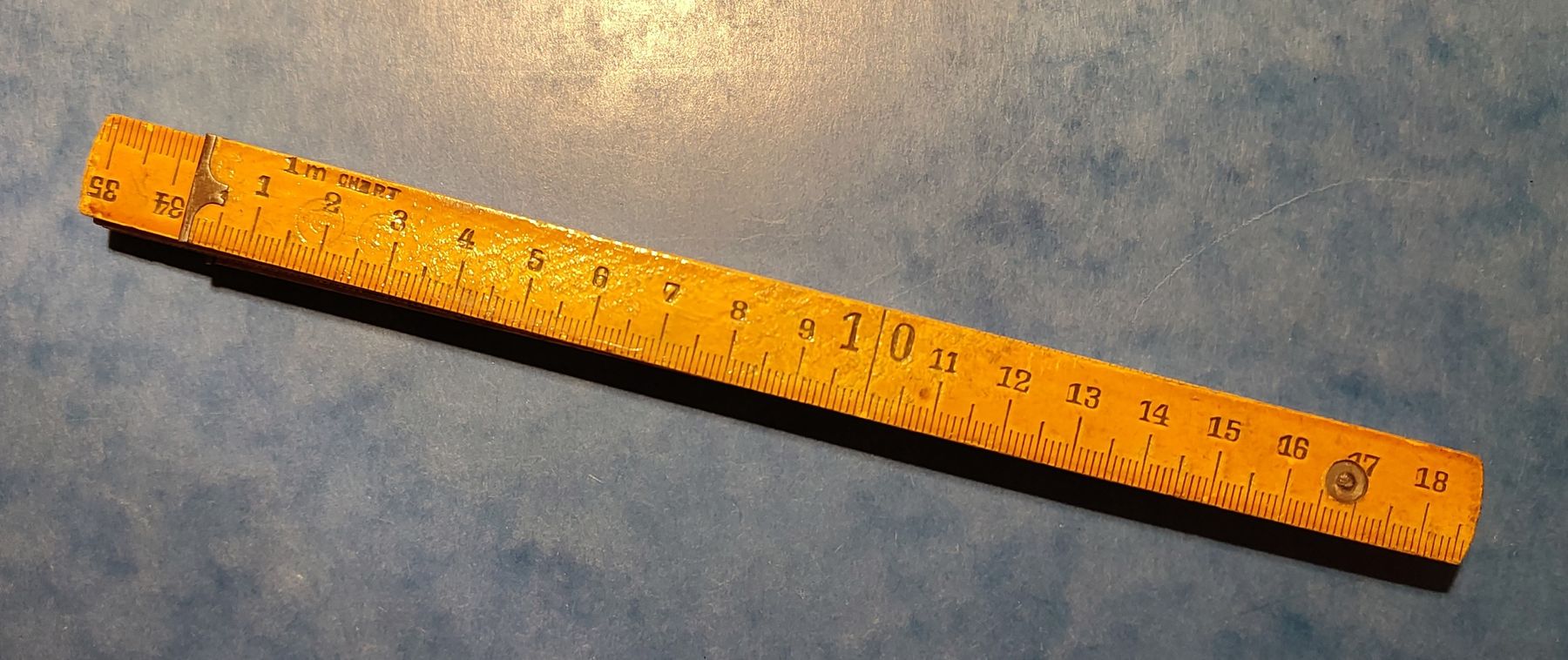 Misurare: SAMMLERSTÜCK Klappmeter 1m! – Usato da Oberwangen TG venduto da bergfreak64 1