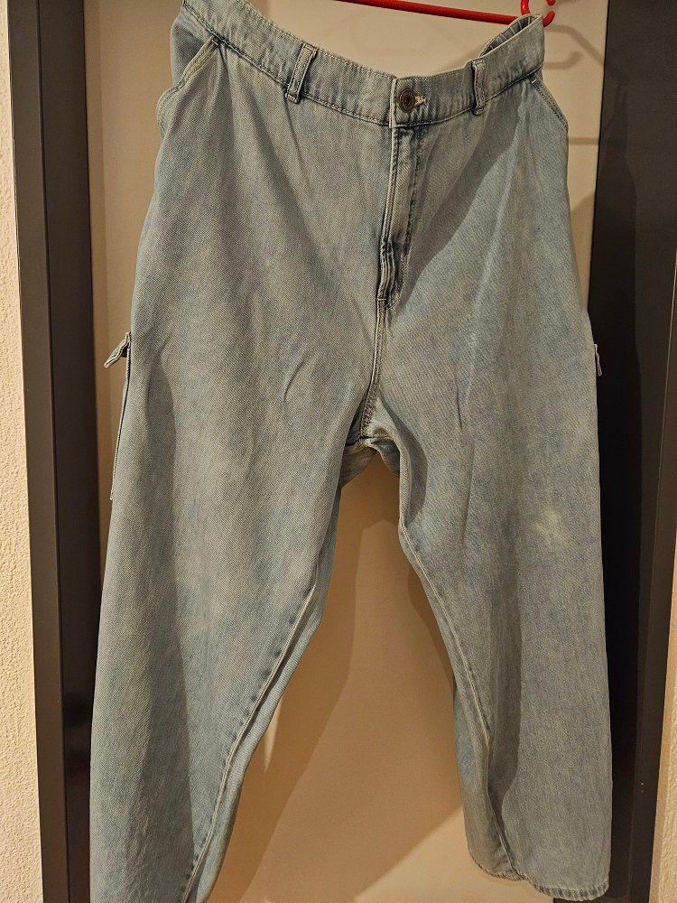 Jeans: Neuw. Cargo-Jeans - hellblau - Gr.48 – Nuovo (secondo la descrizione) da Uznach venduto da Laeuffer