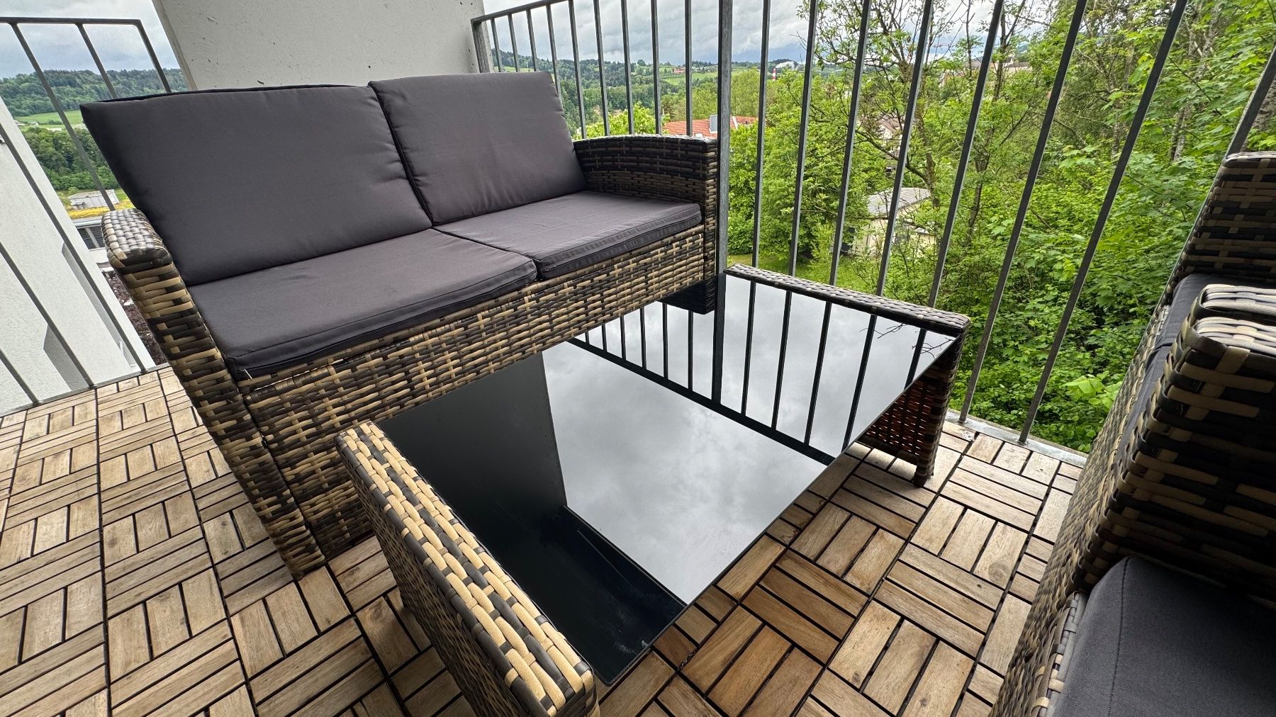 Tischset: Rattan Terrassenmöbel Lounge Jesolo – Gebraucht aus St. Gallen von raphael.daehler 3