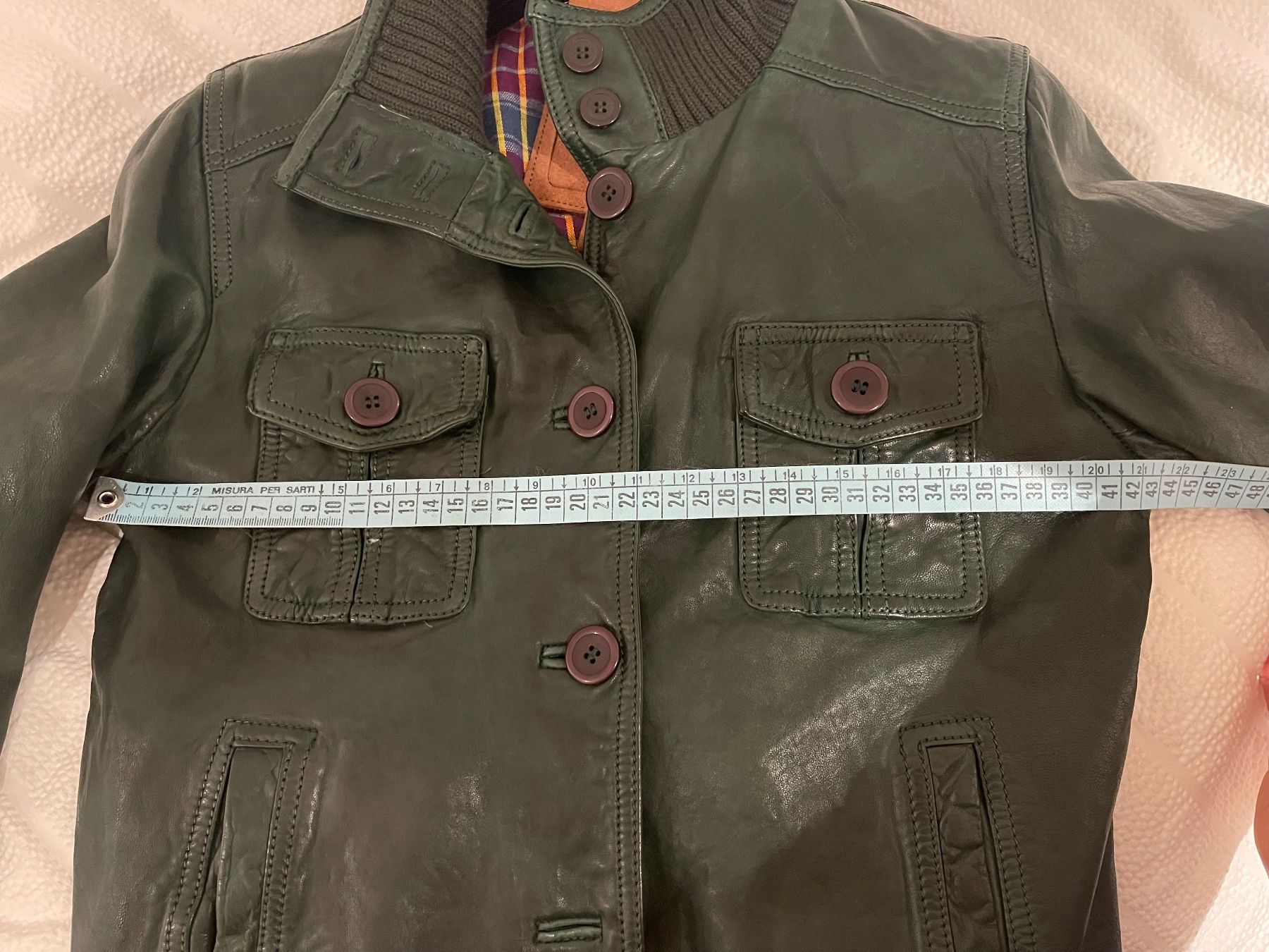 Giacche: Veste en cuir Le Sentier – Nuovo e nell'imballaggio originale da Commugny venduto da j1976 7