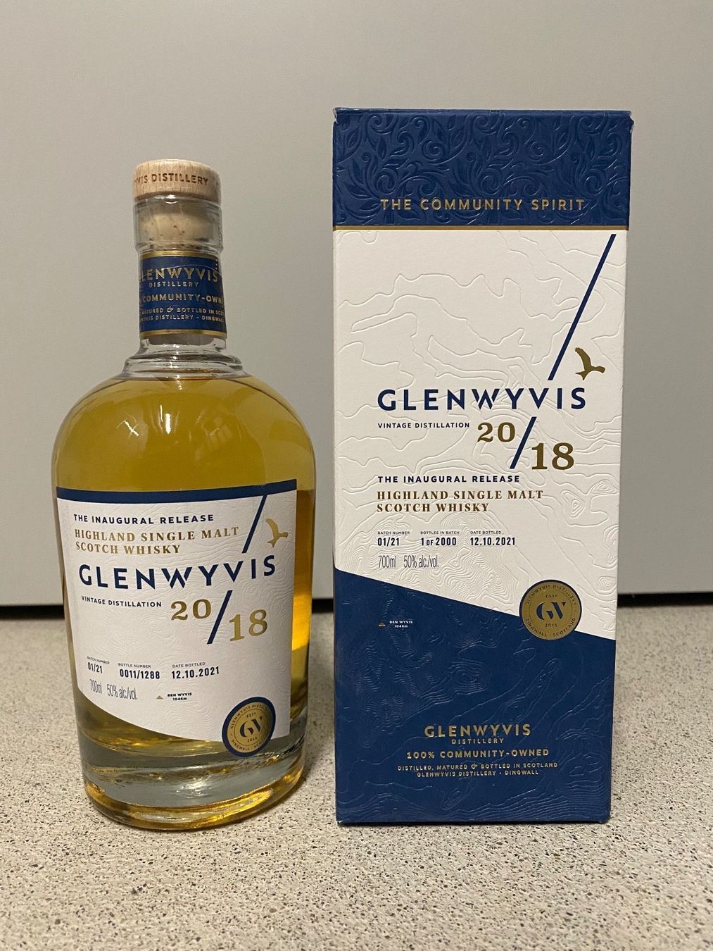 Spirituosen: GlenWyvis Inaugural 2018 – Neu und originalverpackt aus Mönchaltorf von Drammer 1