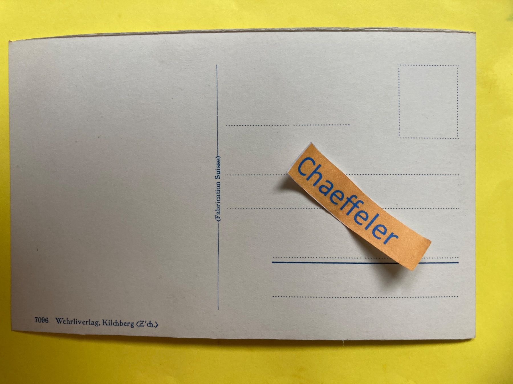 Cartoline postali: Mesocco e la strada di San Bernardino – Usato da Zürich venduto da Chaeffeler 1