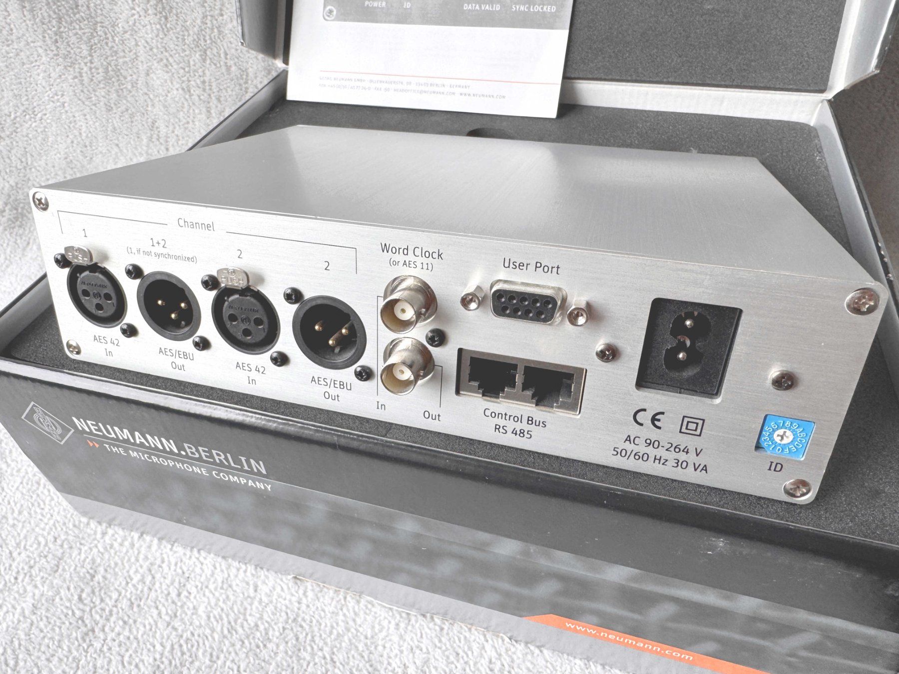 Neumann Mikrofone: Neumann DMI-2 Digital Interface for Solution-D Microphones – Gebraucht aus Zürich von Malco0 3