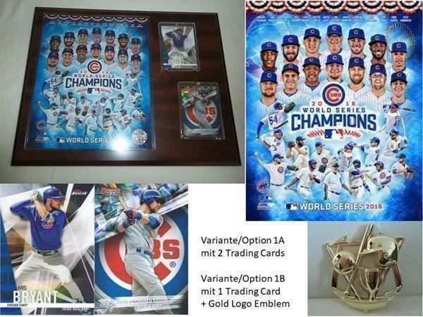 MLB Carte collezionabili: MLB Chicago Cubs World Series 2016 – Nuovo e nell'imballaggio originale da Reinach BL venduto da RetroGamesSportsMore 1