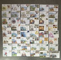 Schweiz - 48 FDC illustriert 1997-2000 TOP Erhaltung 