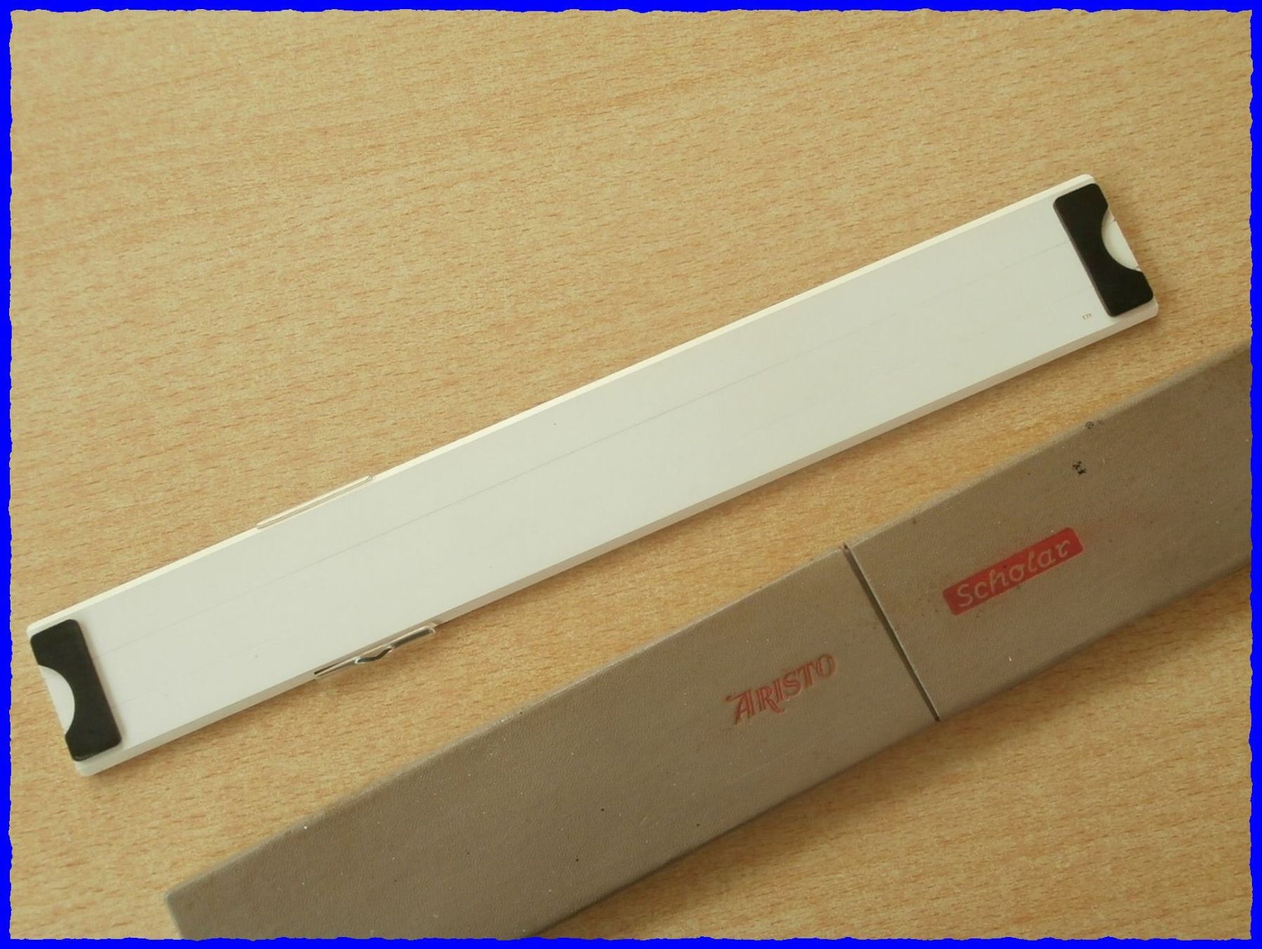 Taschenrechner: RECHENSCHIEBER ARISTO - Scholar "903" - mit Box - von 1953 – Gebraucht aus Worblaufen von Re_mo81 5