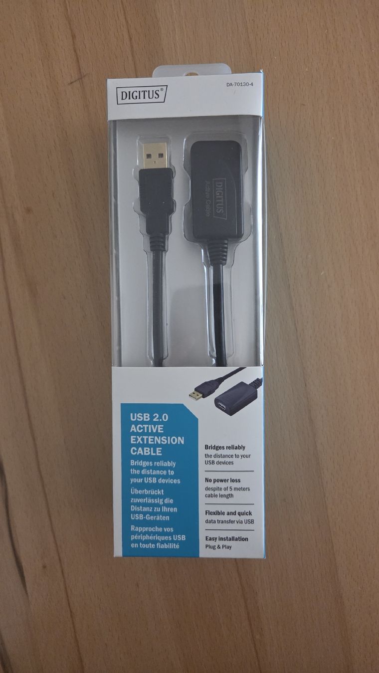 Cavi: Digitus Usb 2.0 Active Extension Cable – Nuovo e nell'imballaggio originale da Luzern venduto da PakGede