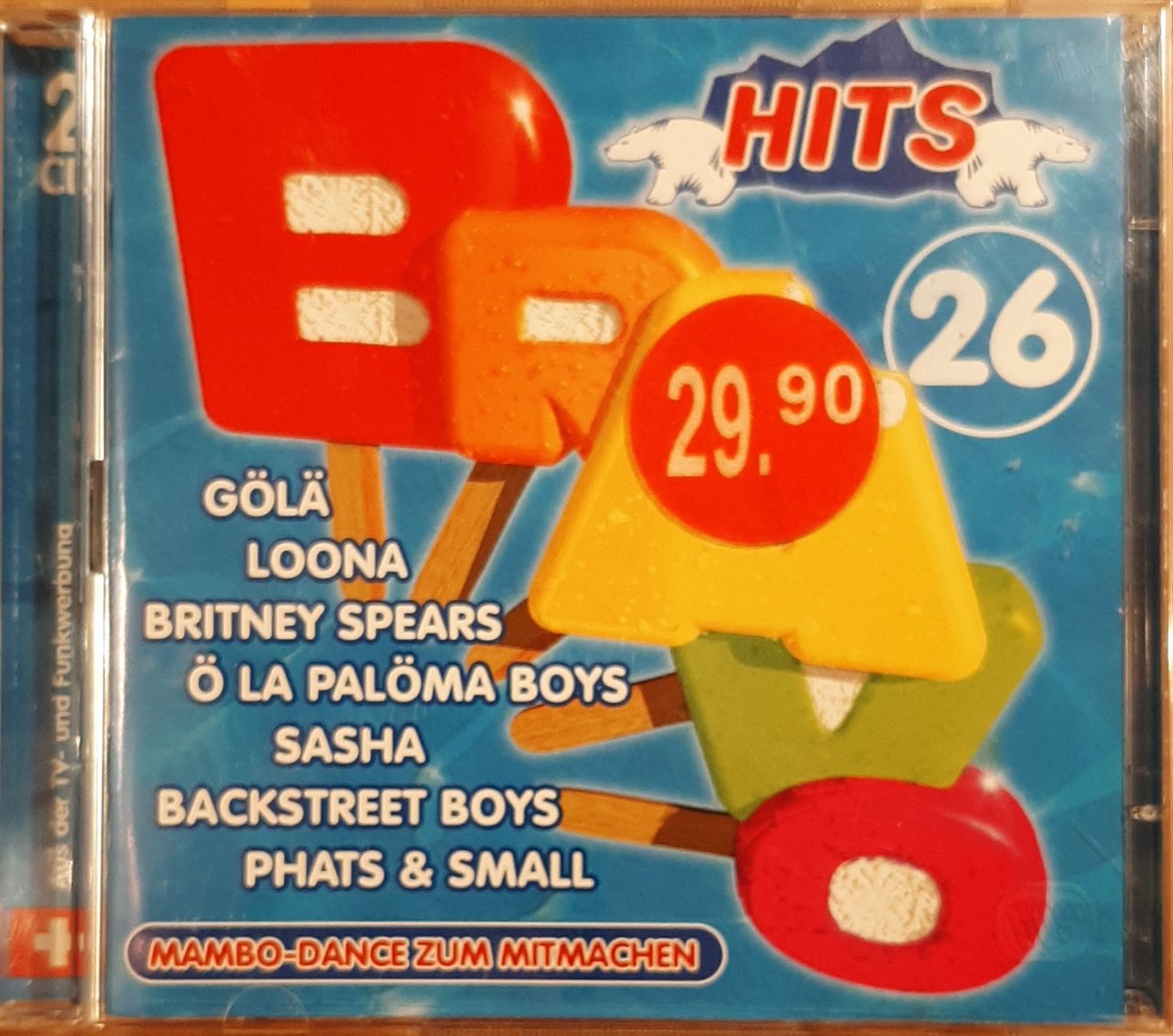 CDs: Bravo Hits 26, Doppel CD, Hit Compilation 1999, Sampler – Gebraucht aus Schönenberg TG von