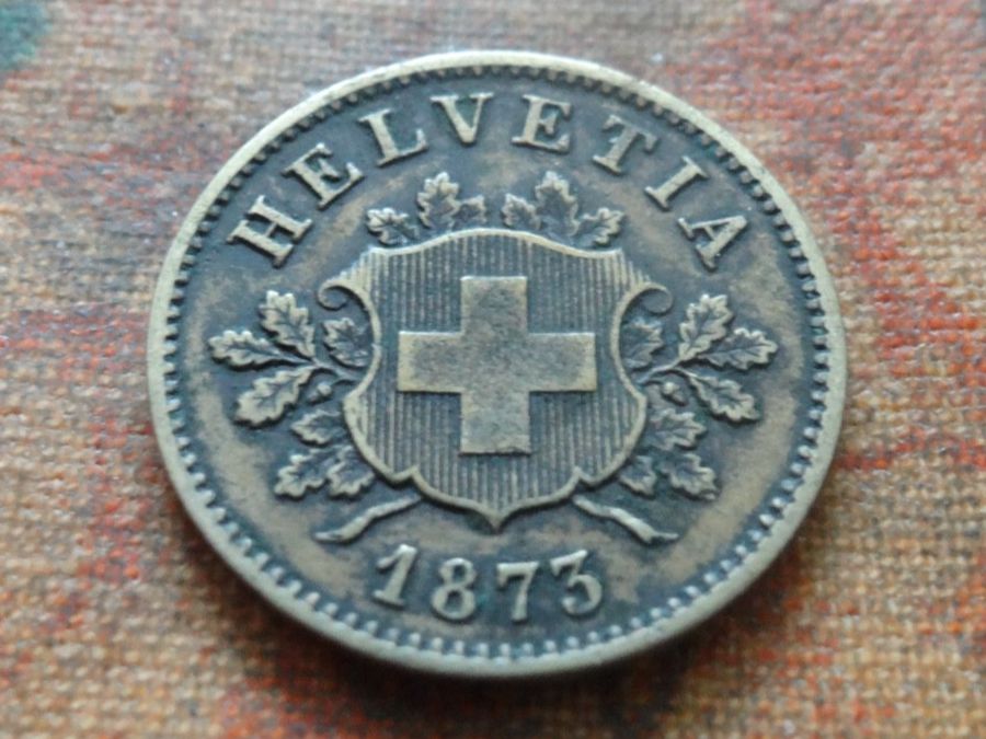 Tutti le monete: 10 Rp. 1873  (A) – Usato da Romanel-sur-Lausanne venduto da Swift13
