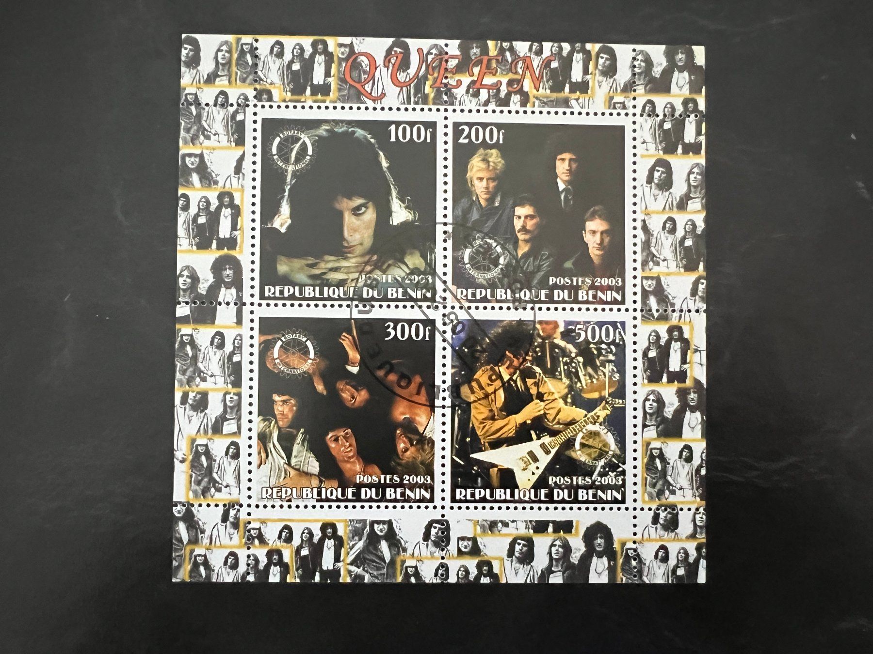 Alle Briefmarken: 2003 Queen  Block benin  gest.  (A67) – Gebraucht aus Hinwil von Sidi4