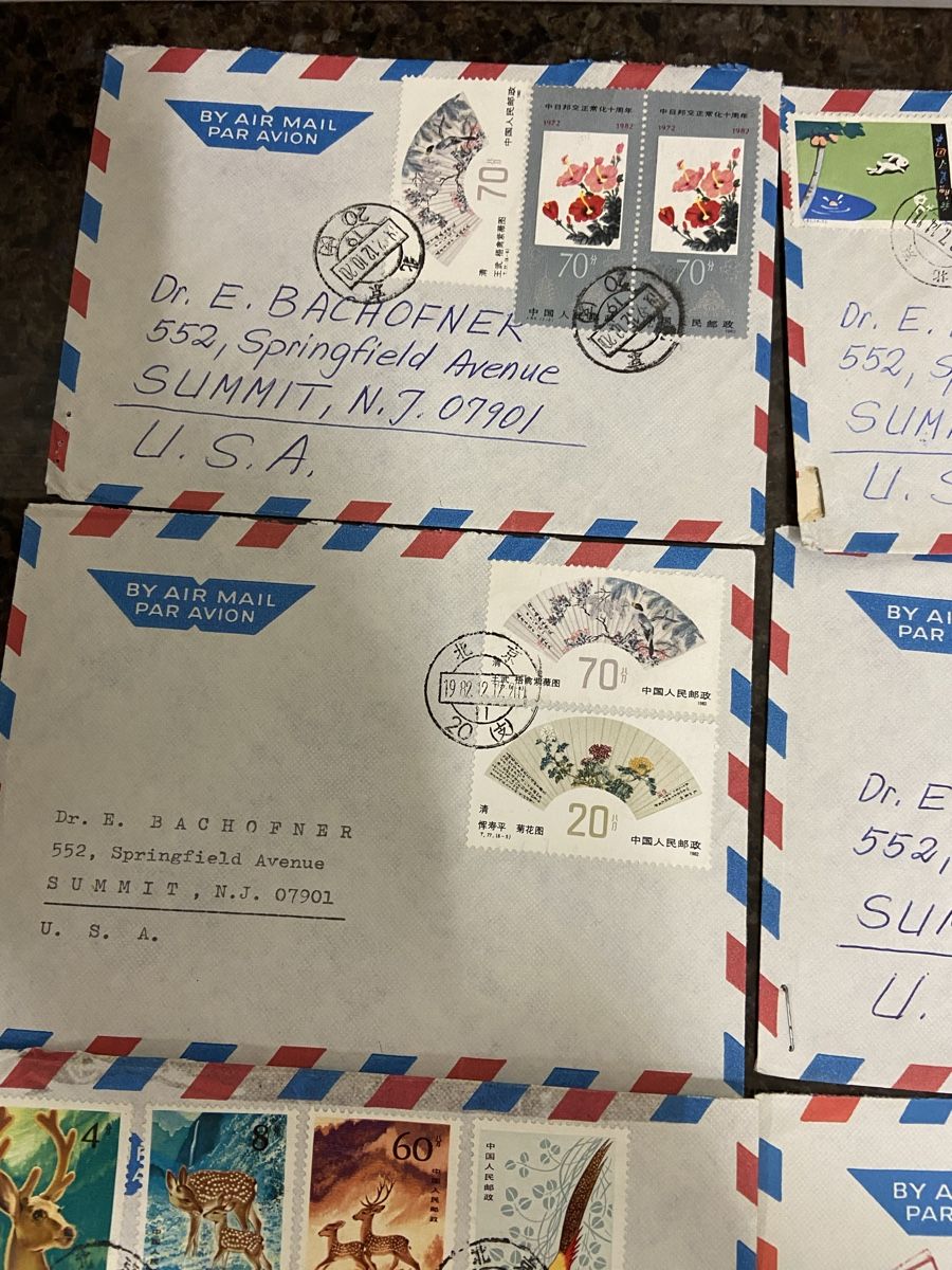 Tutti i francobolli: China -USA Briefen – Usato da Dietikon venduto da brocki-eyra 8