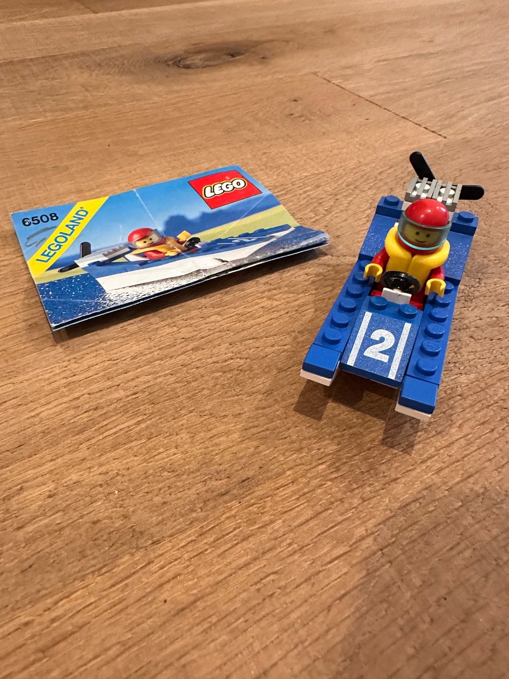 Lego Kit di costruzioni: Lego 6508 Wave Racer Rennboot komplett – Usato da Seengen venduto da greenway24