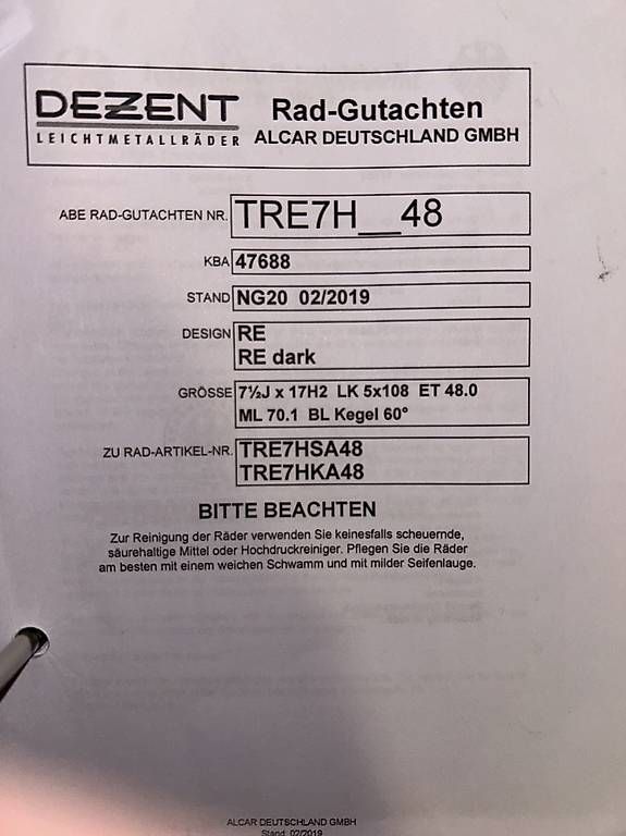Felgen: Räder/Kompletträder/Alufelgen – Gebraucht aus Trubschachen von kaktus117 2