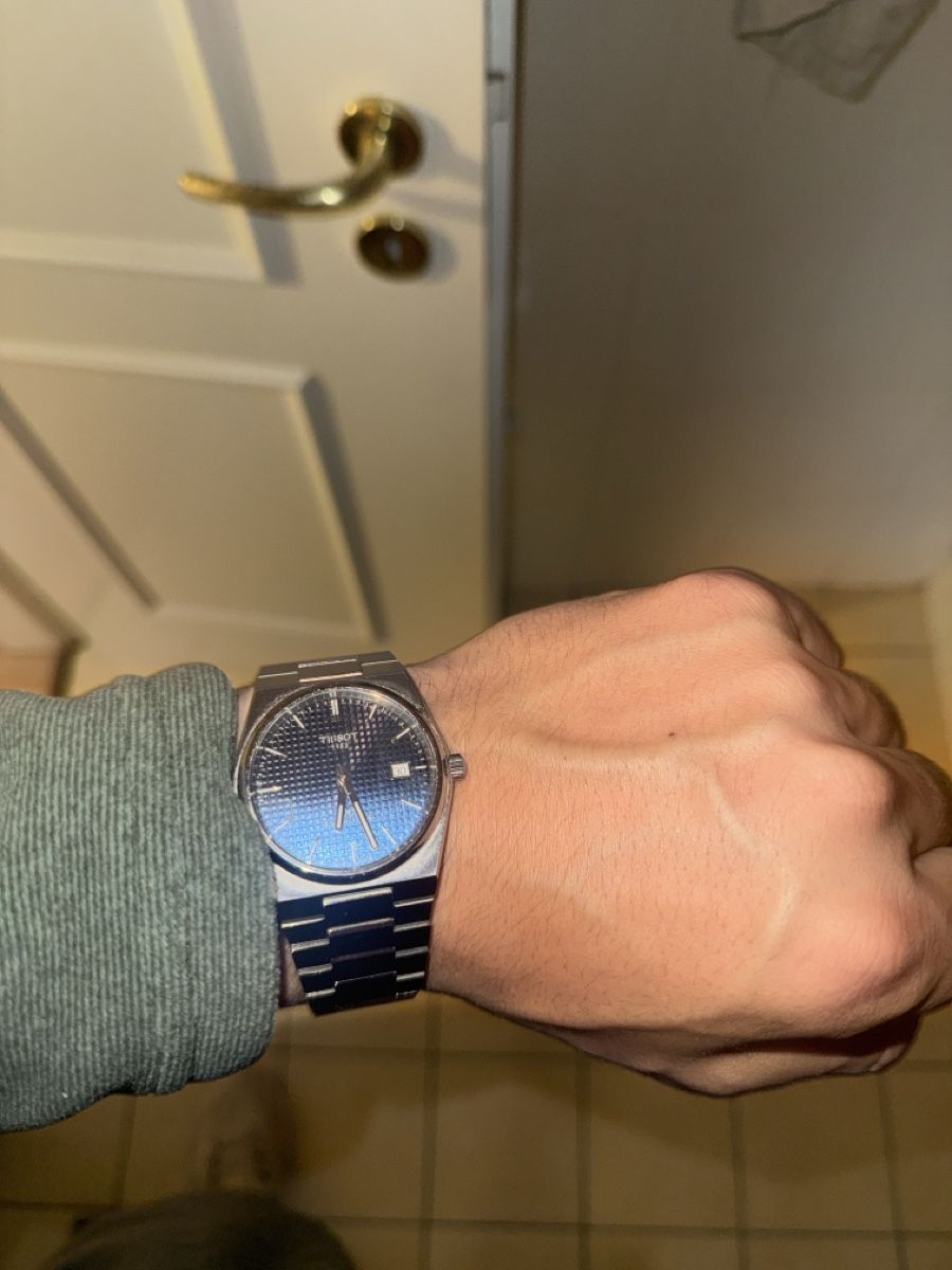 Montre Tissot PRX Powermatic 80 cadran bleu automatique (Gebraucht) in ...