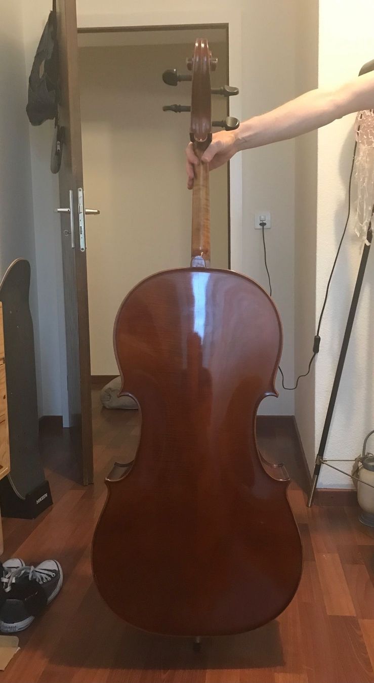 Musikinstrumente: Cello, 4/4, mit Koffer und Bogen – Gebraucht aus Zürich von tan_gp95 1
