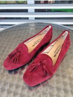 Neue Damen Mokassins Slipper Ballerinas Leder Gr. 37