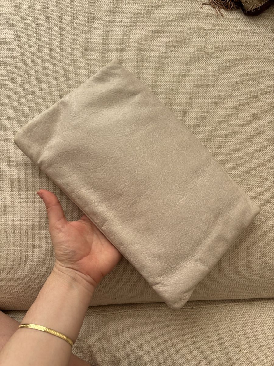 Balenciaga Borse: Balenciaga Envelope Clutch Off White – Usato da Zürich venduto da Salomej011 2