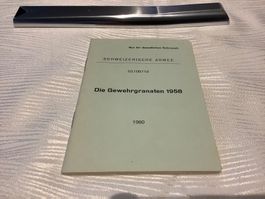 Die Gewehrgranaten 1958