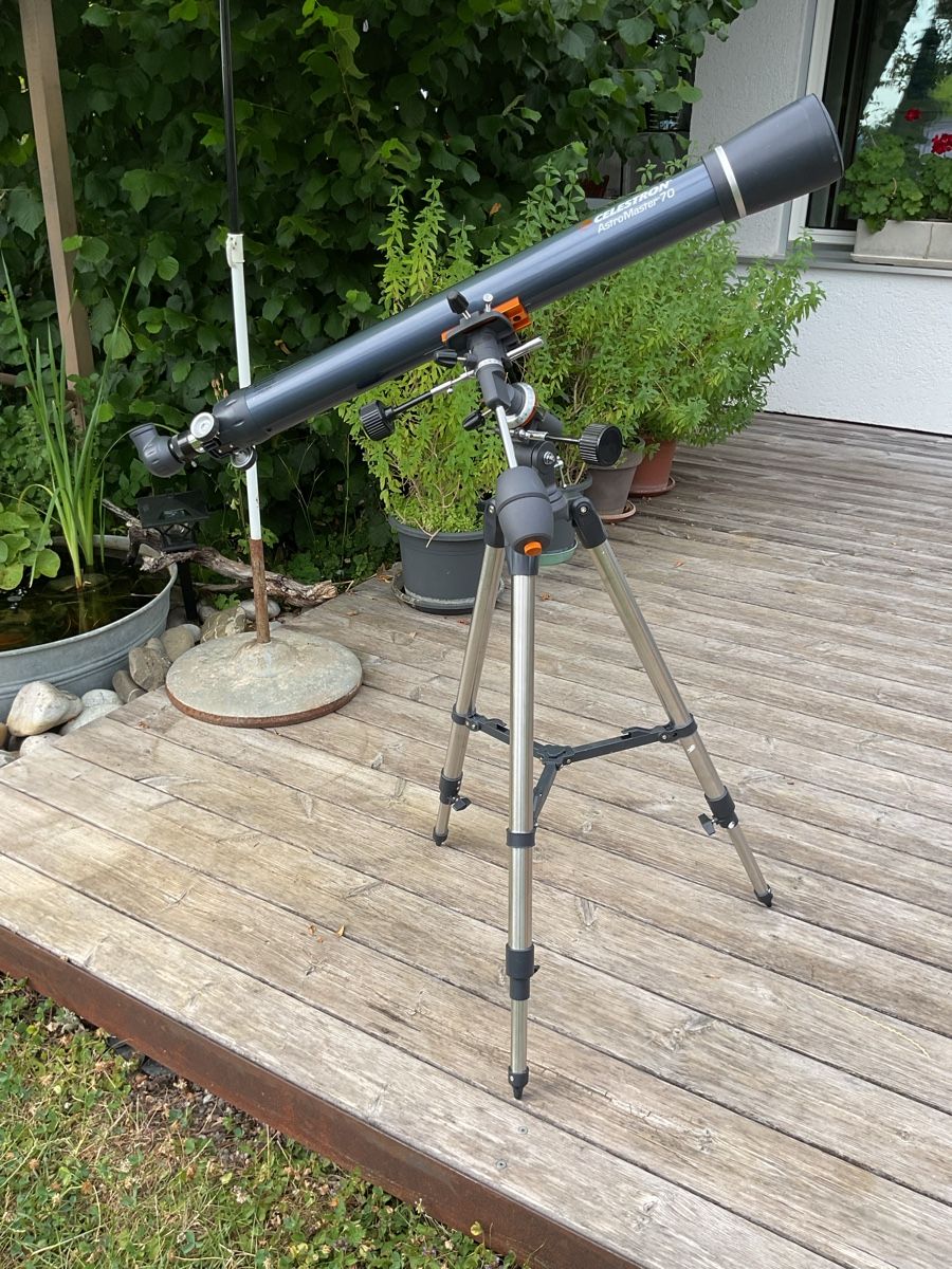 Celestron Télescopes: Teleskop Celestron Astromaster 70 EQ – D'occasion à Rodersdorf par Rabu2