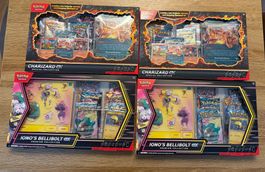 Pokémon Boxen Bundle OVP (2x Charizard ex & 2x Iono's Bellib
