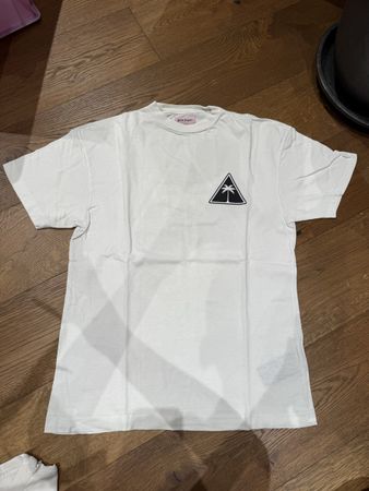 Palm Angels T-Shirt, weisses Shirt, Gr: M