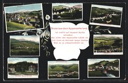 Herisau, Ortsansicht, Heinrichsbad, Umge