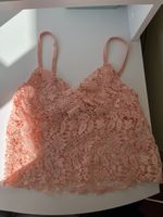 Top pizzo rosa taglia S/M 