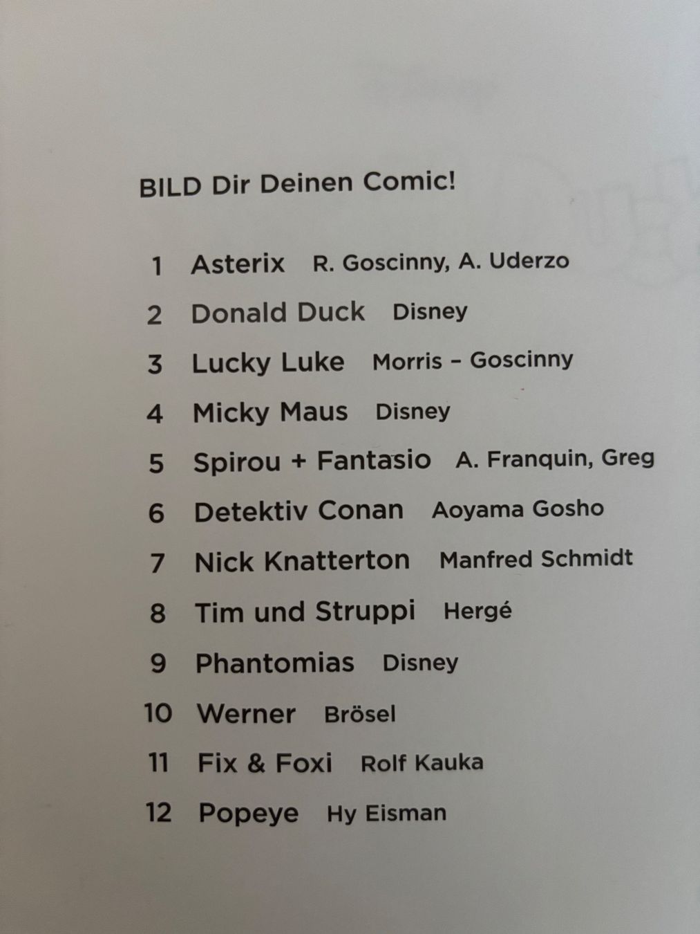 BD: Donald Duck – D'occasion à Bonstetten par swiss_diver 3