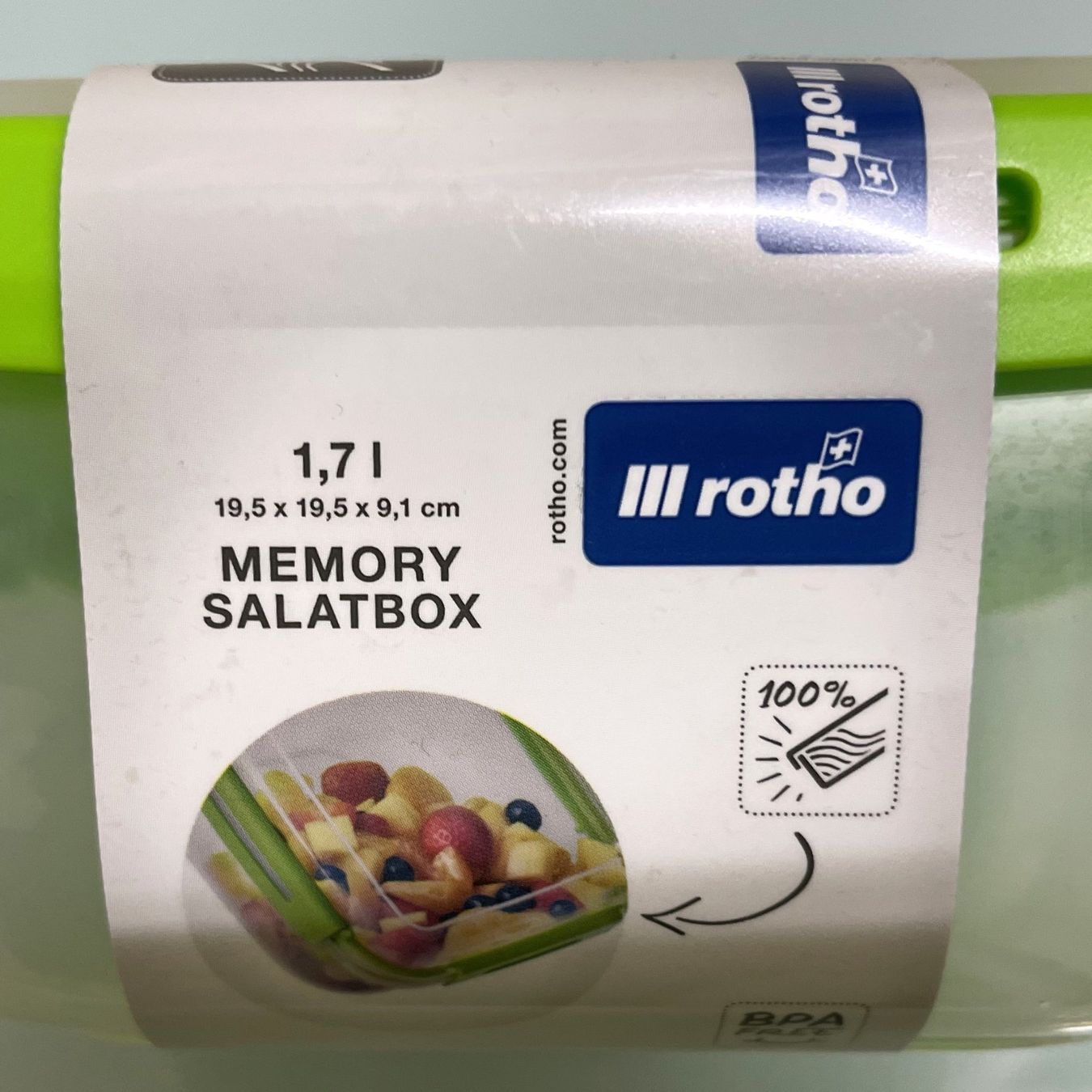 Rotho Contenitori & Simili: MEMORY Salatbox 1,7 L – Nuovo e nell'imballaggio originale da Oftringen venduto da Vucki 2