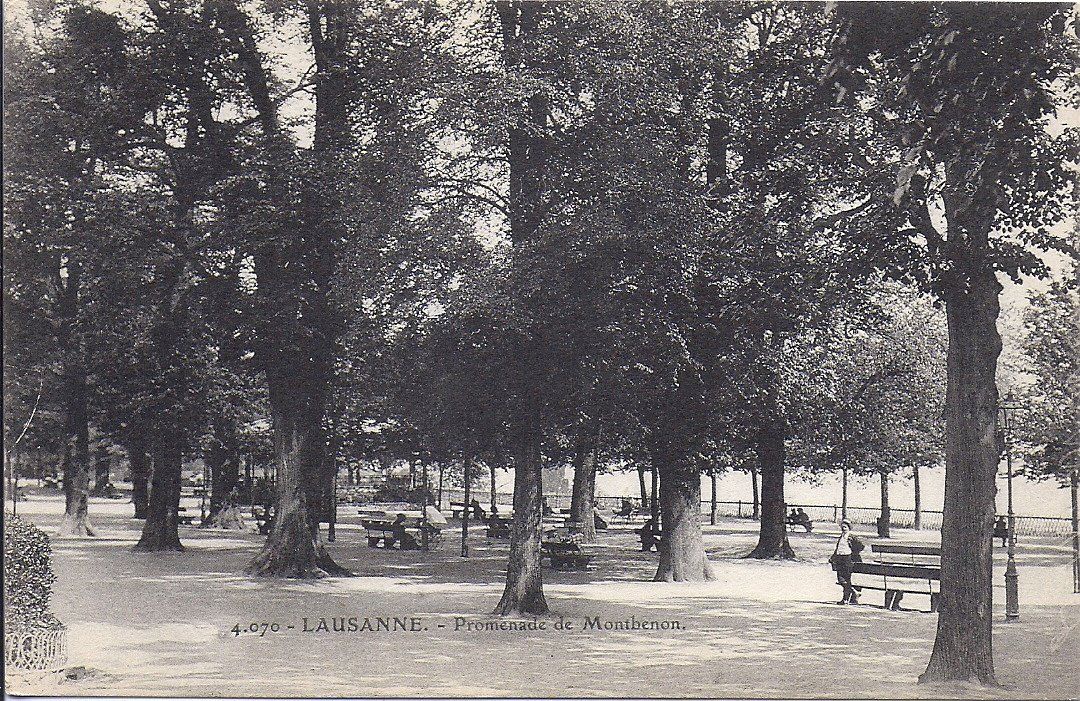 Cartes postales: LAUSANNE, promenade de Montbenon – Neuf (Voir description) à Les Verrières par Scampi0