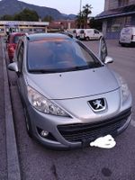 Peugeot 207 SW argento anno 2010 150000 km