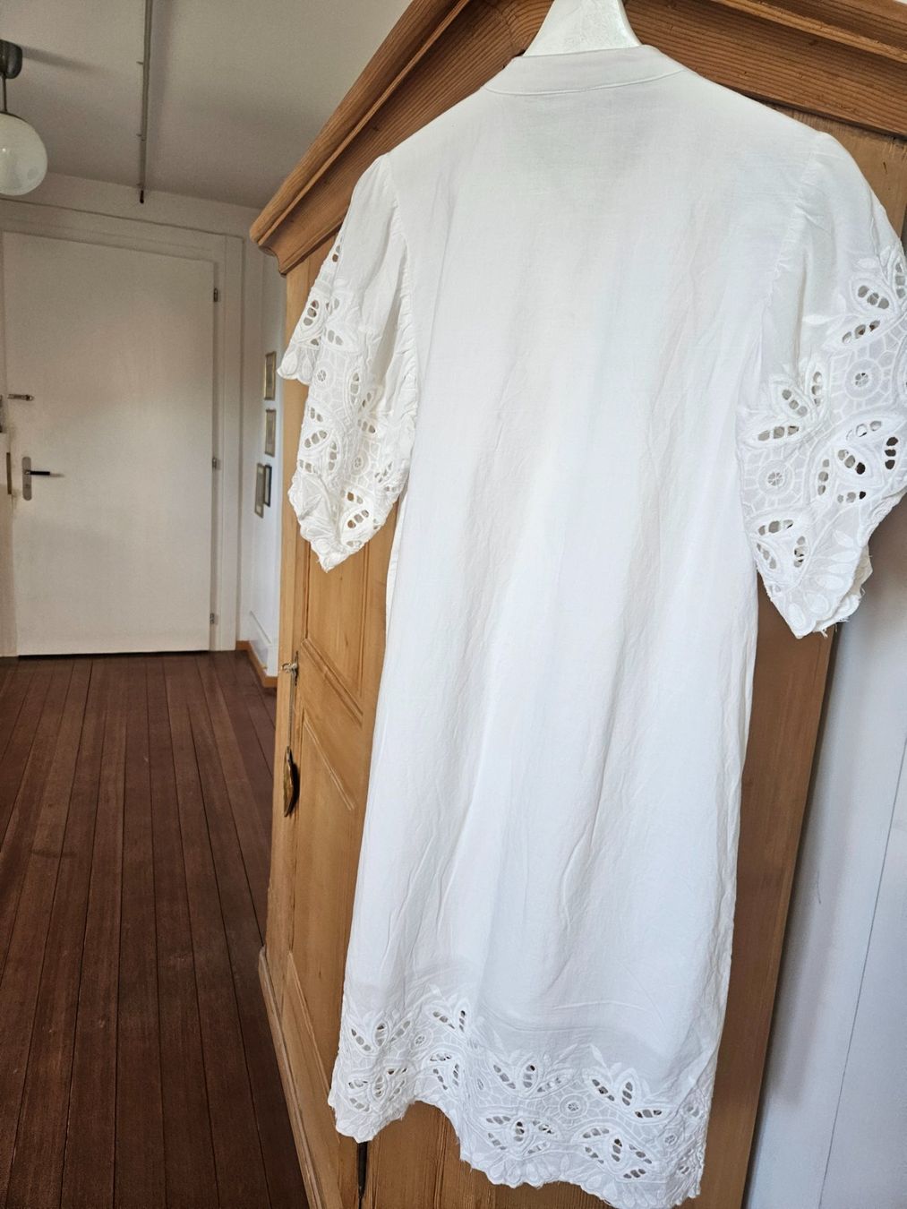 Vestiti: Sommerkleid Weiss Baumwolle Spitze S – Usato da Bern venduto da Alea6892 2