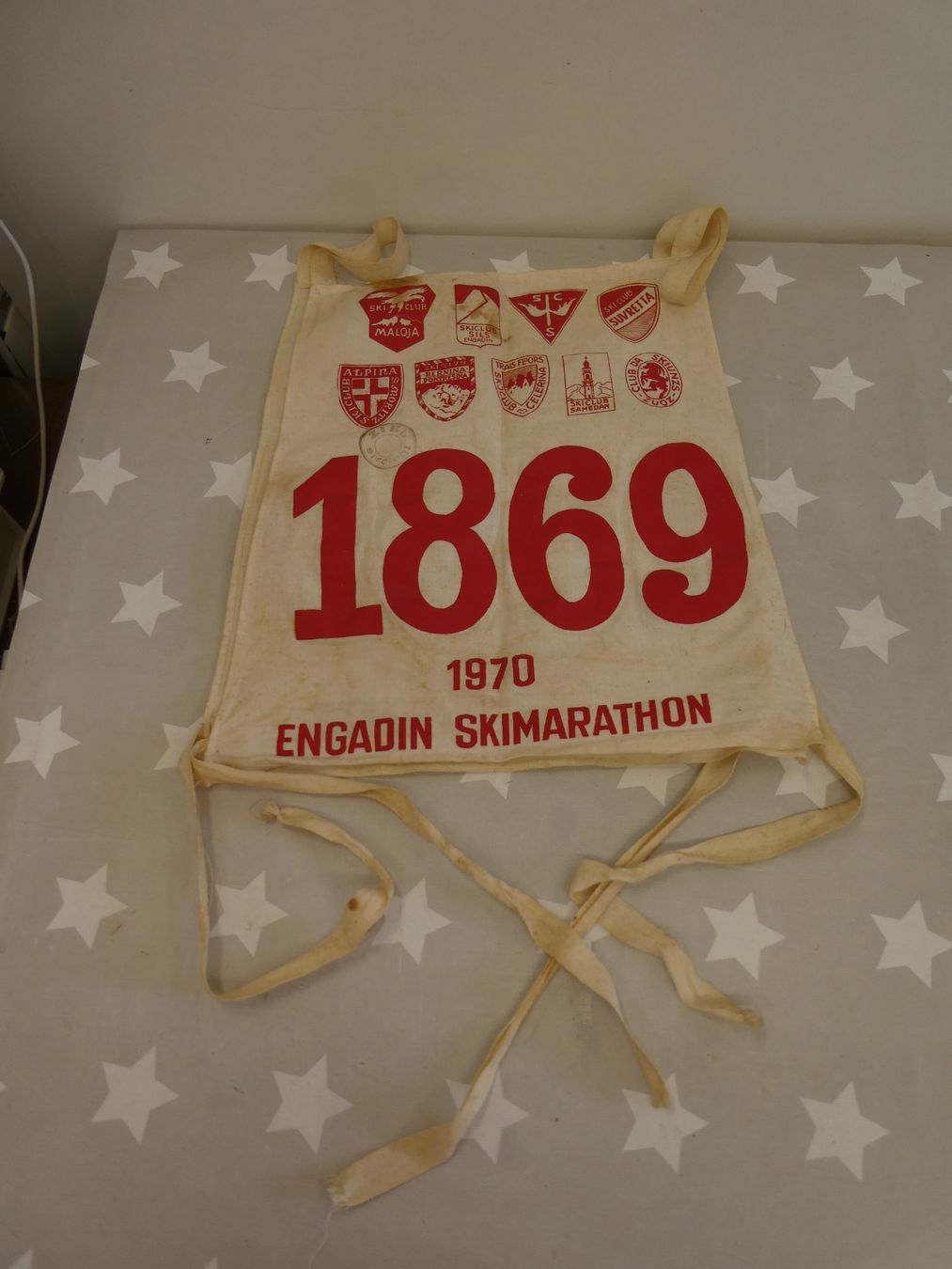 Plaquettes & Badges: alte Startnummer Engadin Skimarathon 1970 – D'occasion à Rafz par Powacaddy 2