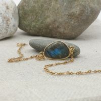 Silberarmband by Olga Ribler Labradorit