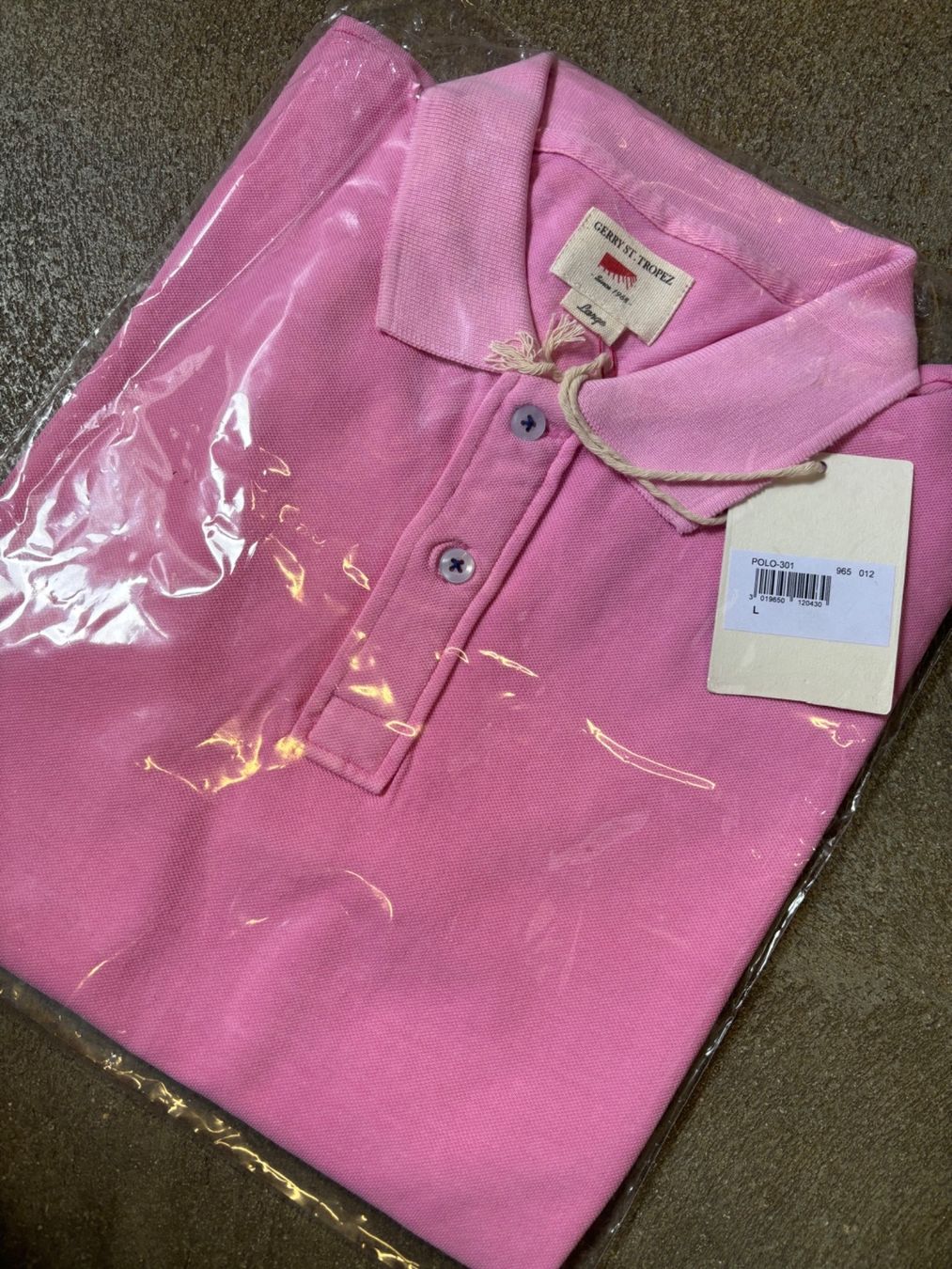 Magliette Polo: Polo Gerry St Tropez Hommes Taille L – Nuovo e nell'imballaggio originale da Orbe venduto da D-stockFactory-Orbe