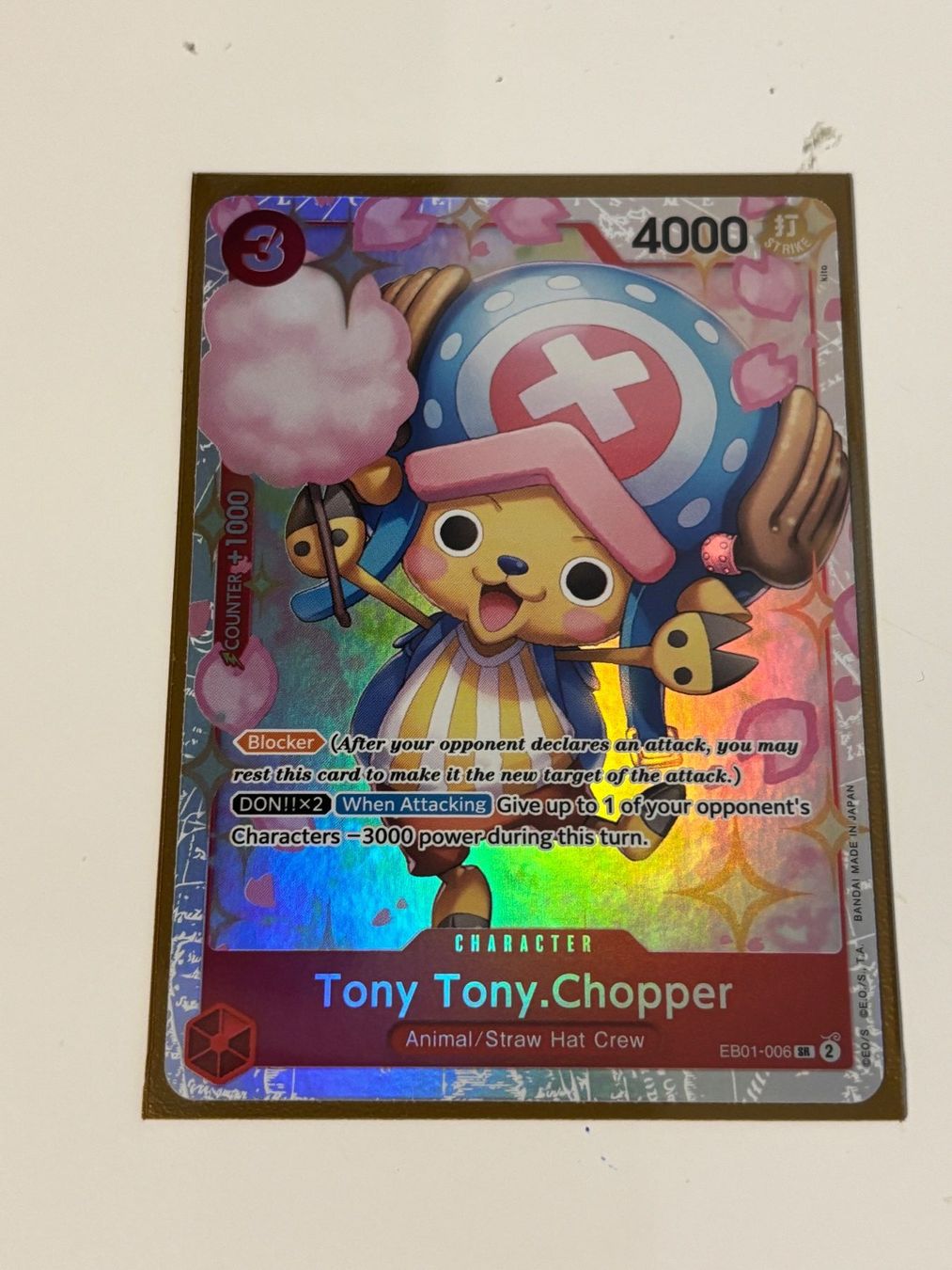 One Piece TCG Tony Tony.Chopper English (Neu (gemäss Beschreibung)) in