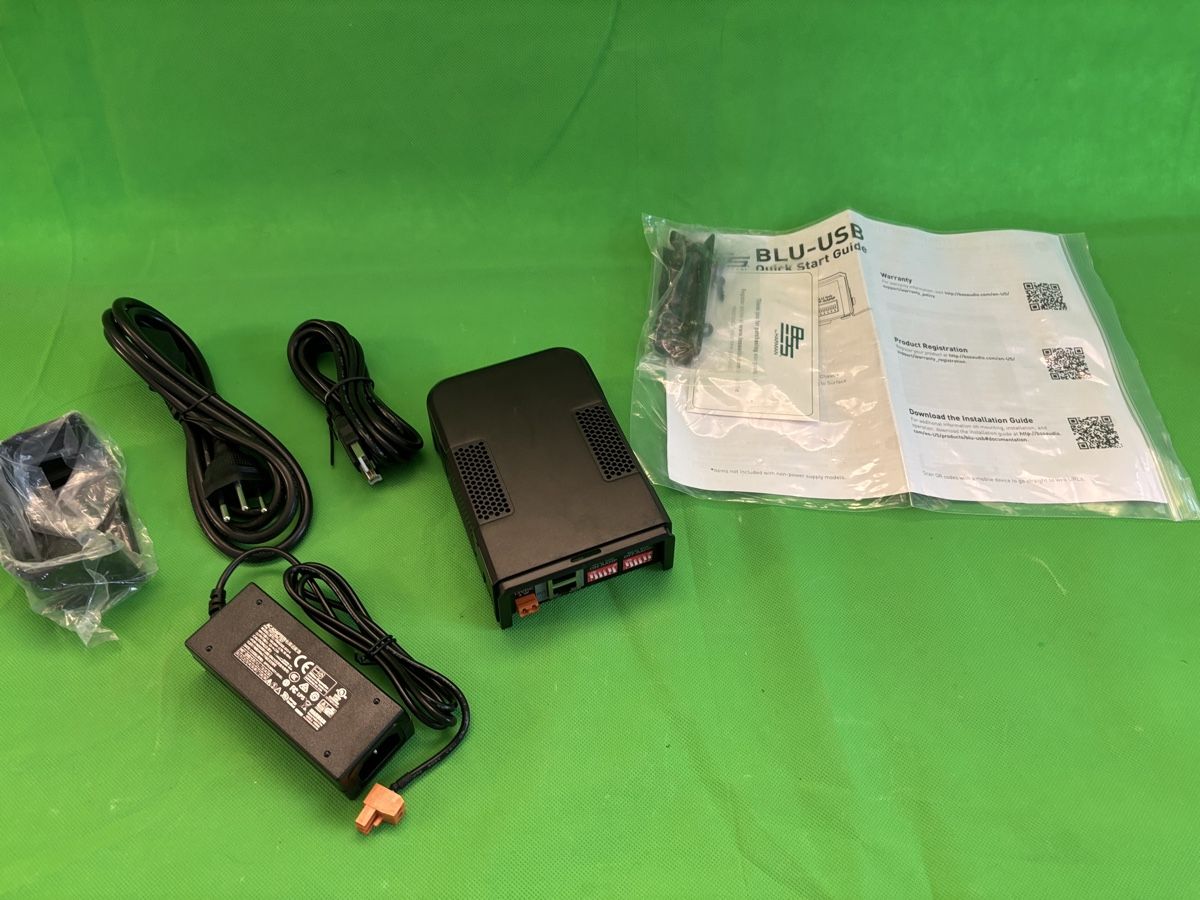 Convertitori: BSS BLU-USB Audio Interface Konverter schwarz gebraucht – Nuovo e nell'imballaggio originale da Kilchberg ZH venduto da bionicdog