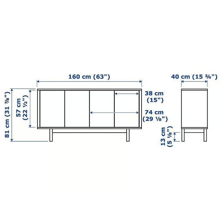 Ikea Credenze: buffet STOCKHOLM de chez IKEA – Usato da Boudry venduto da san_md7f