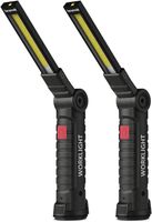 LED Arbeitsleuchte Taschenlampe Aufladbar, 2 Stück