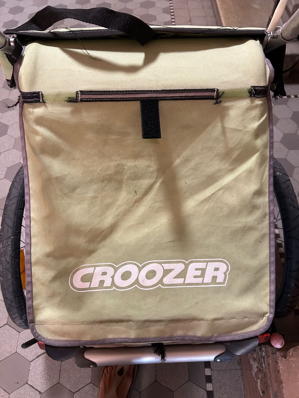 Croozer Rimorchi: Remorque vélo 1 enfant CROOZER – Usato da Lausanne venduto da kimono13 4