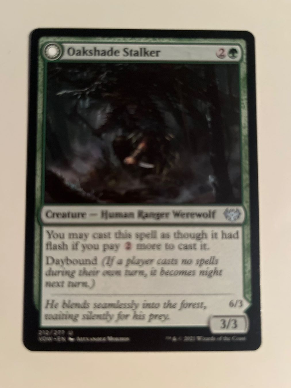 Magic The Gathering Carte collezionabili: 1 x Oakshade Stalker - Magic: The Gathering - MtG – Usato da Kriens venduto da Shadi1980