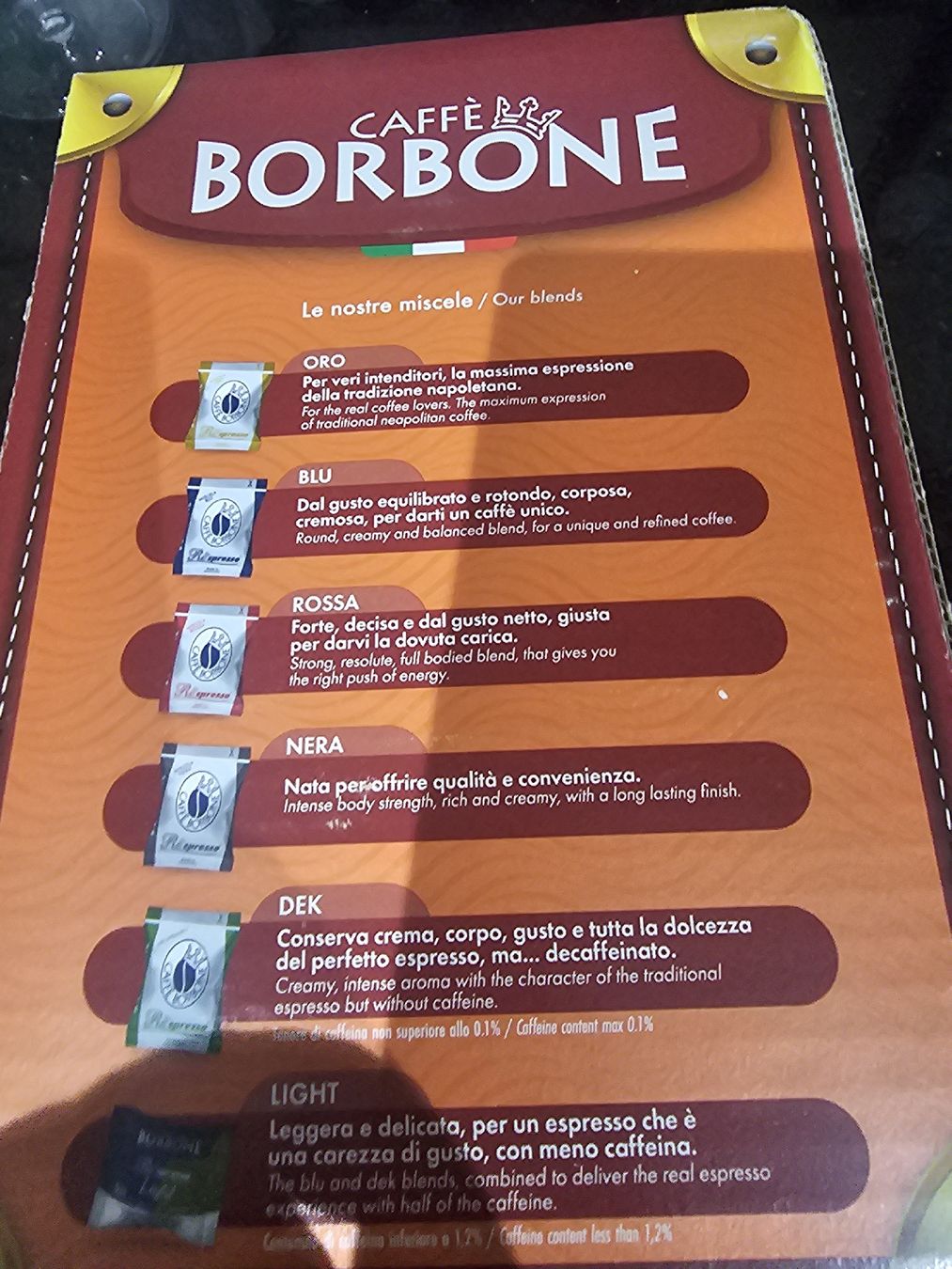 Lebensmittel & Spezialitäten:  Caffè Borbone Respresso Kaffeek 50 stk. – Neu und originalverpackt aus Zunzgen von Fleksi 2