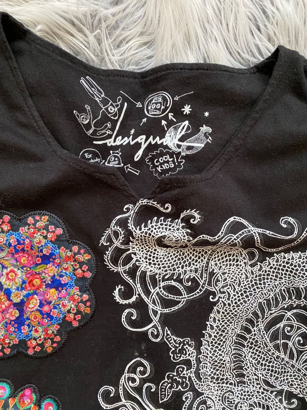 Desigual Camicette, T-shirt & Top: DESIGUAL Tunika, Gr.146-152 – Usato da Vezia venduto da luce2011 2
