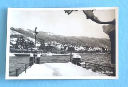 Zug - Schiff Anlegsteg - Winter