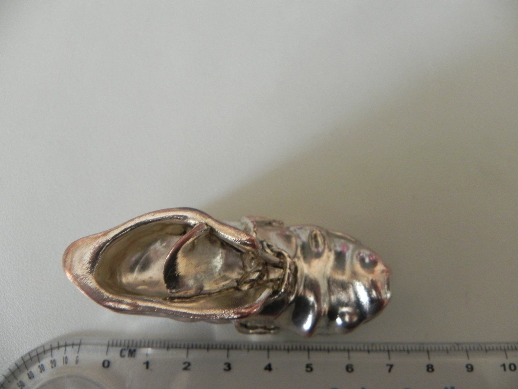 Statuette: Silber Figur: alter Schuh (versilbert?) – Usato da Minusio venduto da Lory64 8