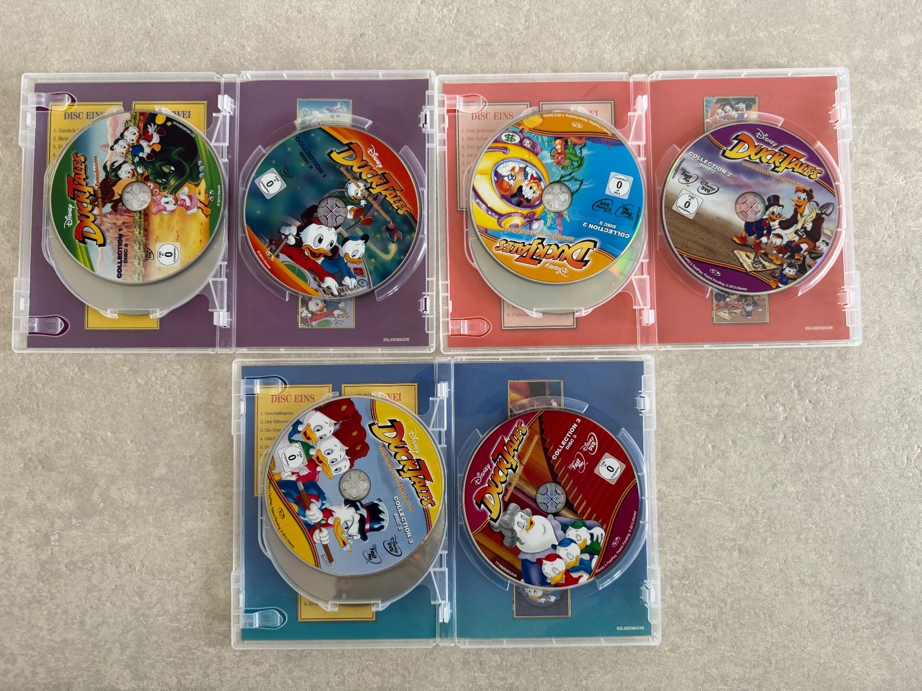 Tutti i DVDs: Duck Tales Serien Sammlung - neuwertig – Usato da Arlesheim venduto da shopalittle 2