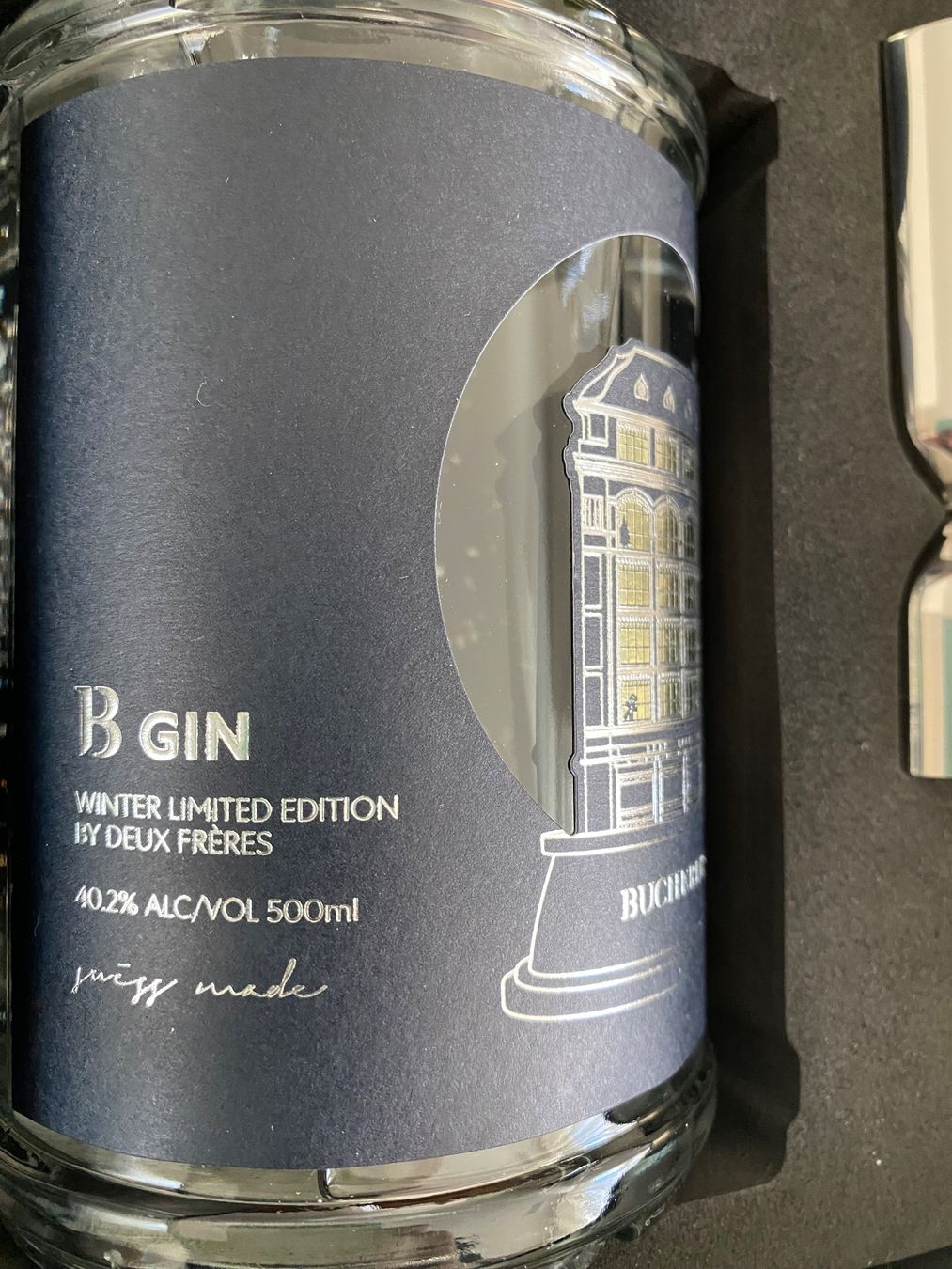 Bevande alcoliche: Bucherer B Gin Set, 500ml, neu und ungeöffnet – Nuovo e nell'imballaggio originale da Luzern venduto da Sommer_26 3