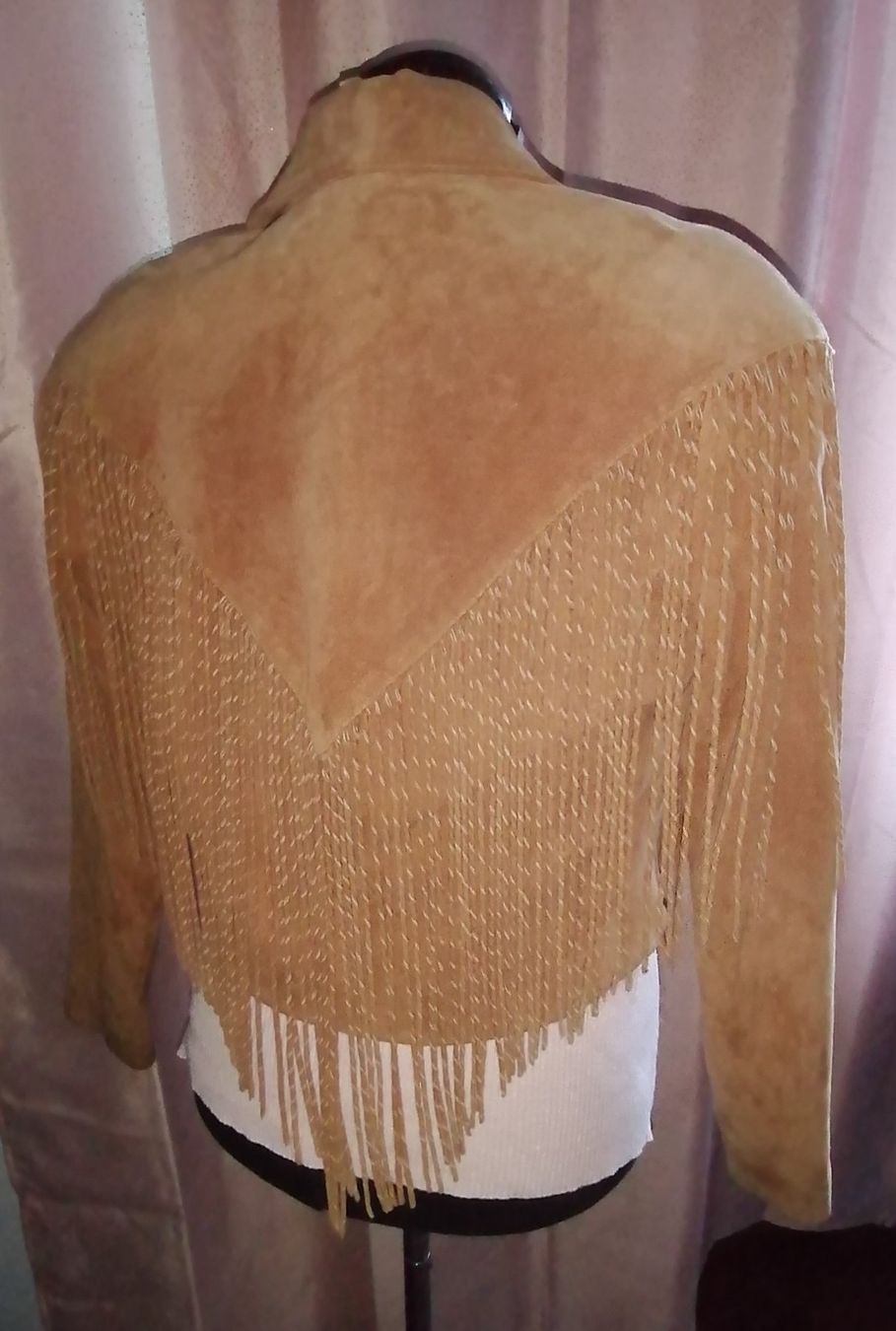 Giacche: beeindruckende Retro Leder-Jacke mit Fransen – Usato da Corcelles-près-Payerne venduto da RxOne_Krs 5